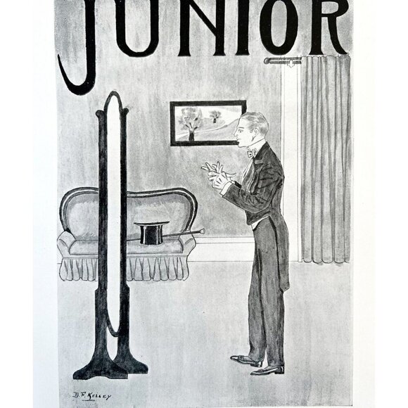 Bowdoin Bugle 1916 Maine Yearbook Volume 70 Lewiston Antique HC #2 HBS - Picture 8 of 10